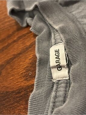 Garage Gray Ribbed T-shirt - GARAGE Label